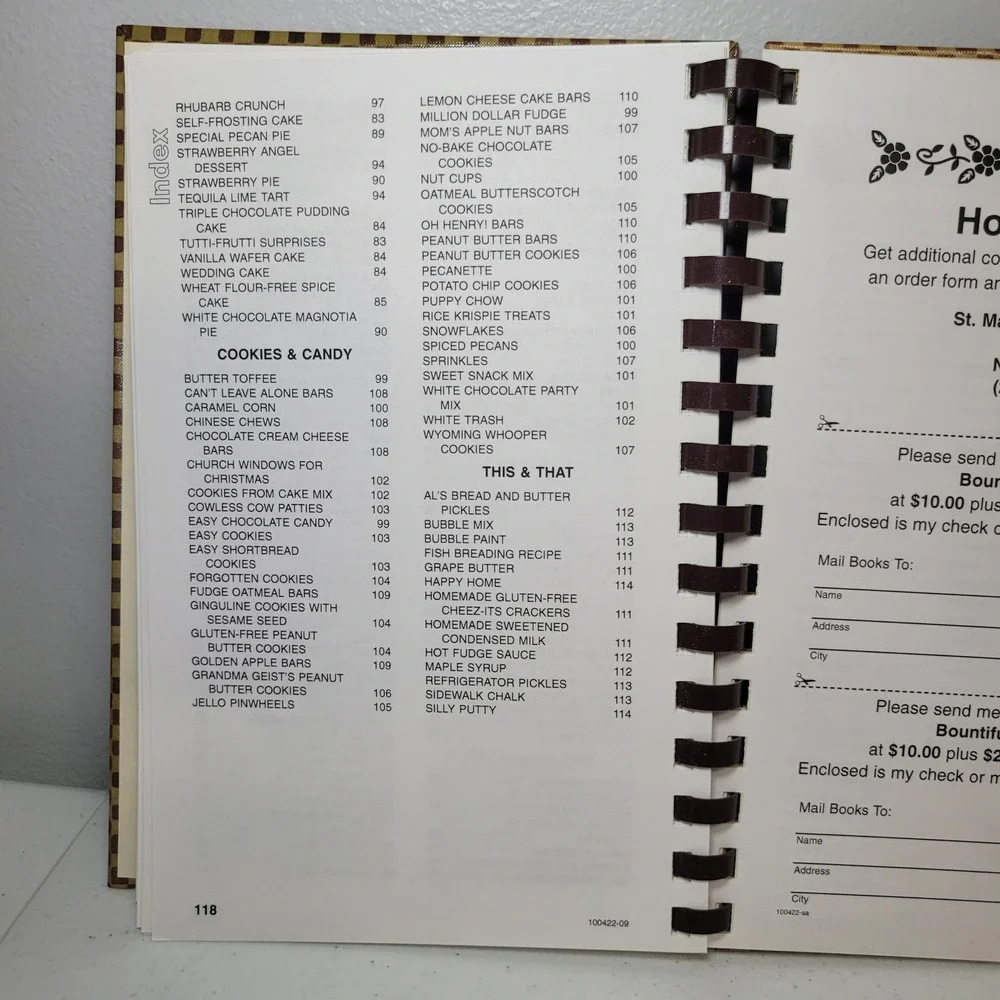 Morris Press Cookbooks bountiful blessings